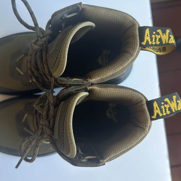 NWOT Dr. Martens Tarik TG Waxed Boot In Olive Green -Sz 9 W-8 M - Picture 8 of 15